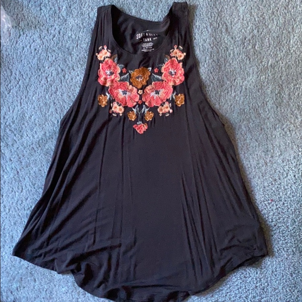 American Eagle tank top, floral